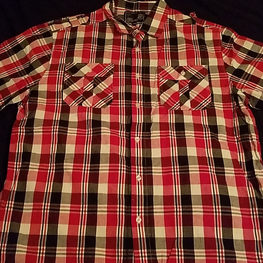Men's button-down shirt